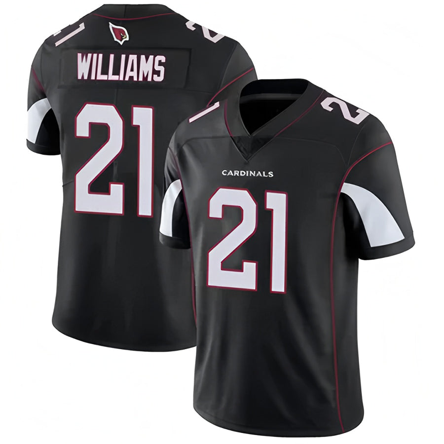 Cooneas A.Cardinals #21 Garrett Williams Player Black Vapor Untouchable Elite Stitched Jerseys
