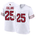 Cooneas A.Cardinals #25 Zaven Collins Player White Home Game Stitched Jerseys