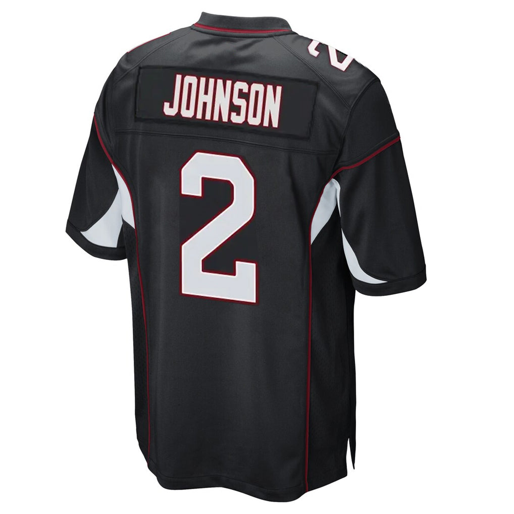 Cooneas A.Cardinals #2 Will Johnson Player Black Home Game Stitched Jerseys