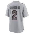 Cooneas A.Cardinals #2 Will Johnson Player Gray Fashion Home Game Stitched Jerseys