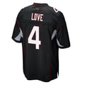Cooneas A.Cardinals #4 Jeremiyah Love Player Black Alternate Game Stitched Jerseys