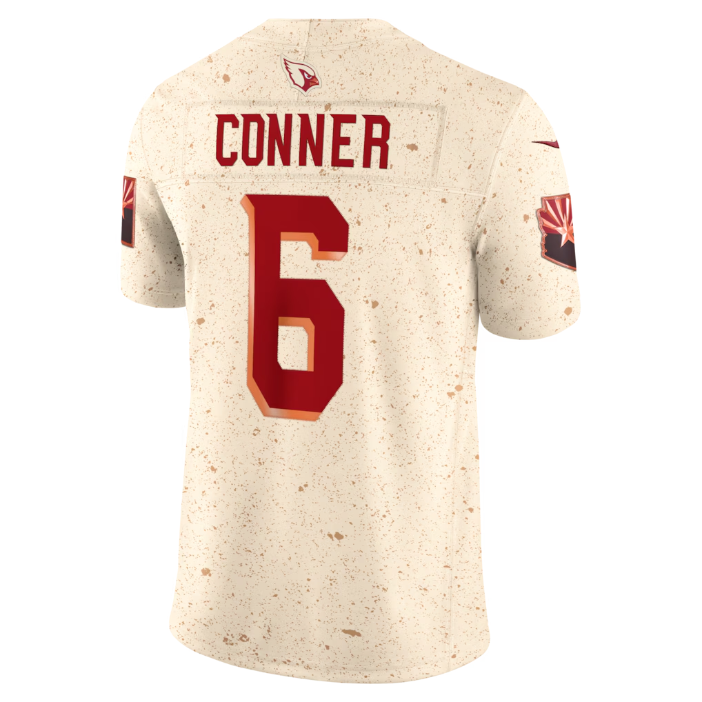 Cooneas A.Cardinals #6 James Conner Natural 2025 Rivalries Collection Limited Stitched Jerseys