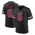 Cooneas A.Cardinals #6 James Conner Player Black Alternate Game Stitched Jerseys