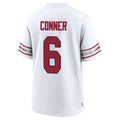 Cooneas A.Cardinals #6 James Conner Player White Home Game Stitched Jerseys