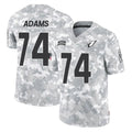 Cooneas A.Cardinals #74 Isaiah Adams Player Camo Salute to Service Limited Home Stitched Jerseys