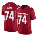 Cooneas A.Cardinals #74 Isaiah Adams Player Cardinal Vapor F.U.S.E. Limited Home Game Stitched Jerseys
