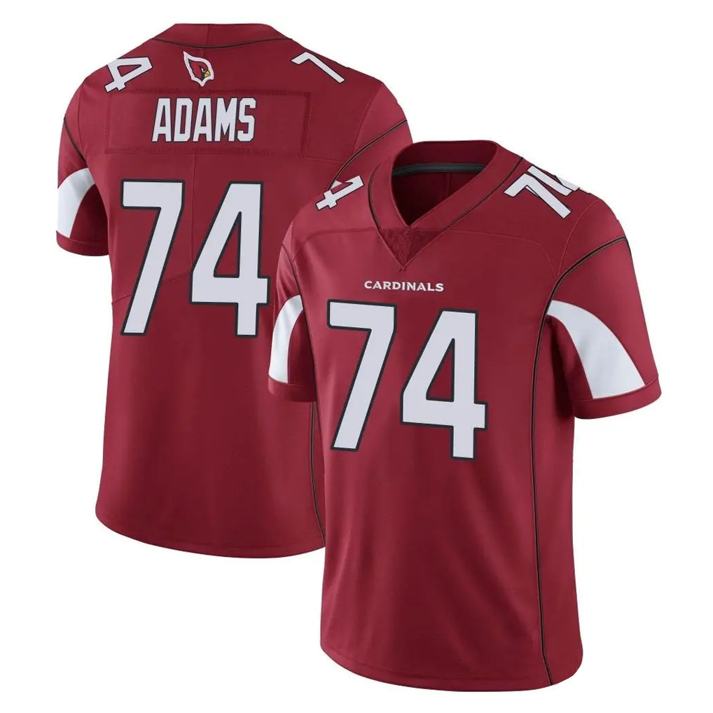 Cooneas A.Cardinals #74 Isaiah Adams Player Cardinal Vapor Limited Home Game  Stitched Jerseys