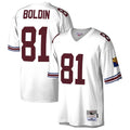 Cooneas A.Cardinals #81 Anquan Boldin Player Mitchell & Ness White Legacy Replica Stitched Jerseys