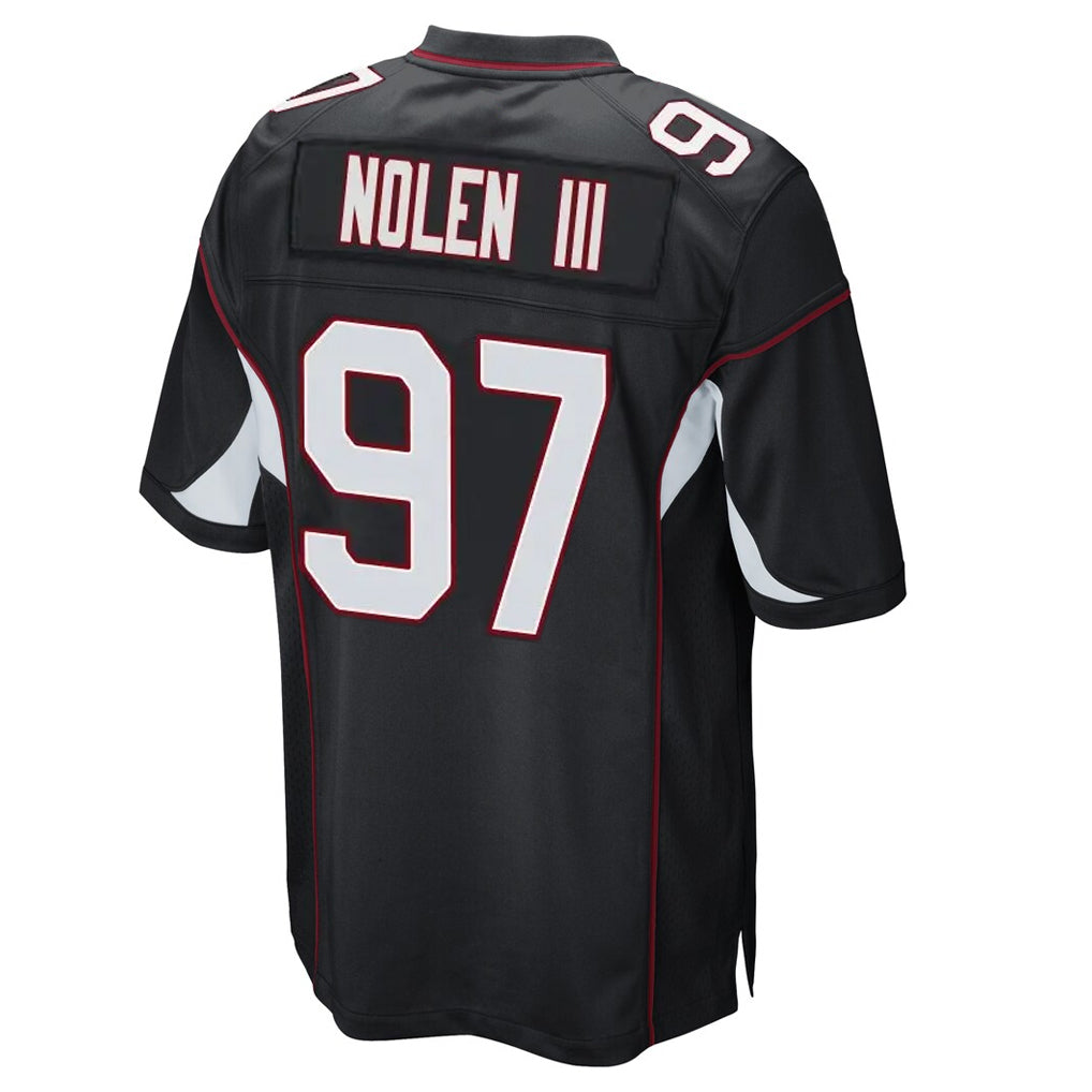 Cooneas A.Cardinals #97 Walter Nolen III Player Black Home Game Stitched Jerseys
