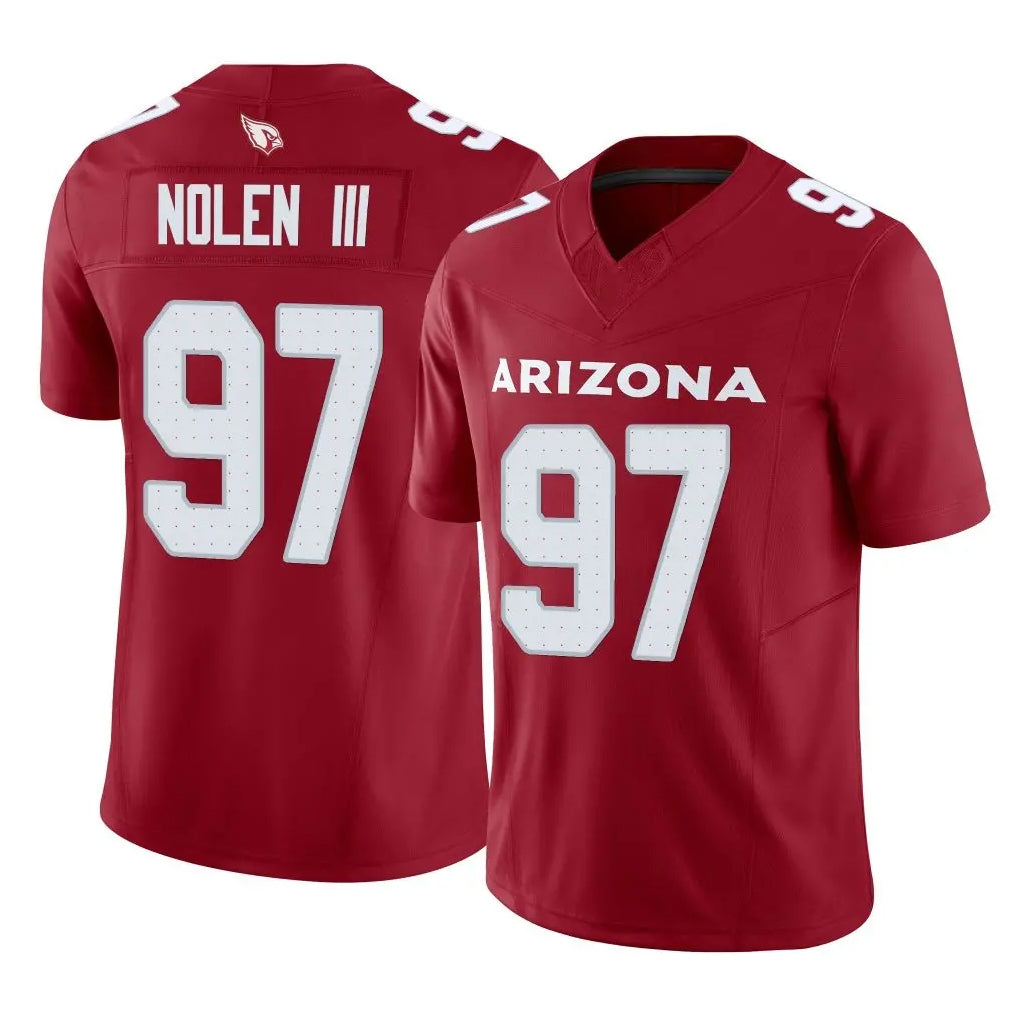 Cooneas A.Cardinals #97 Walter Nolen III Player Cardinal Vapor F.U.S.E. Limited Home Game Stitched Jerseys