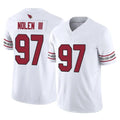 Cooneas A.Cardinals #97 Walter Nolen III Player White Vapor F.U.S.E. Limited Home Game Stitched Jerseys