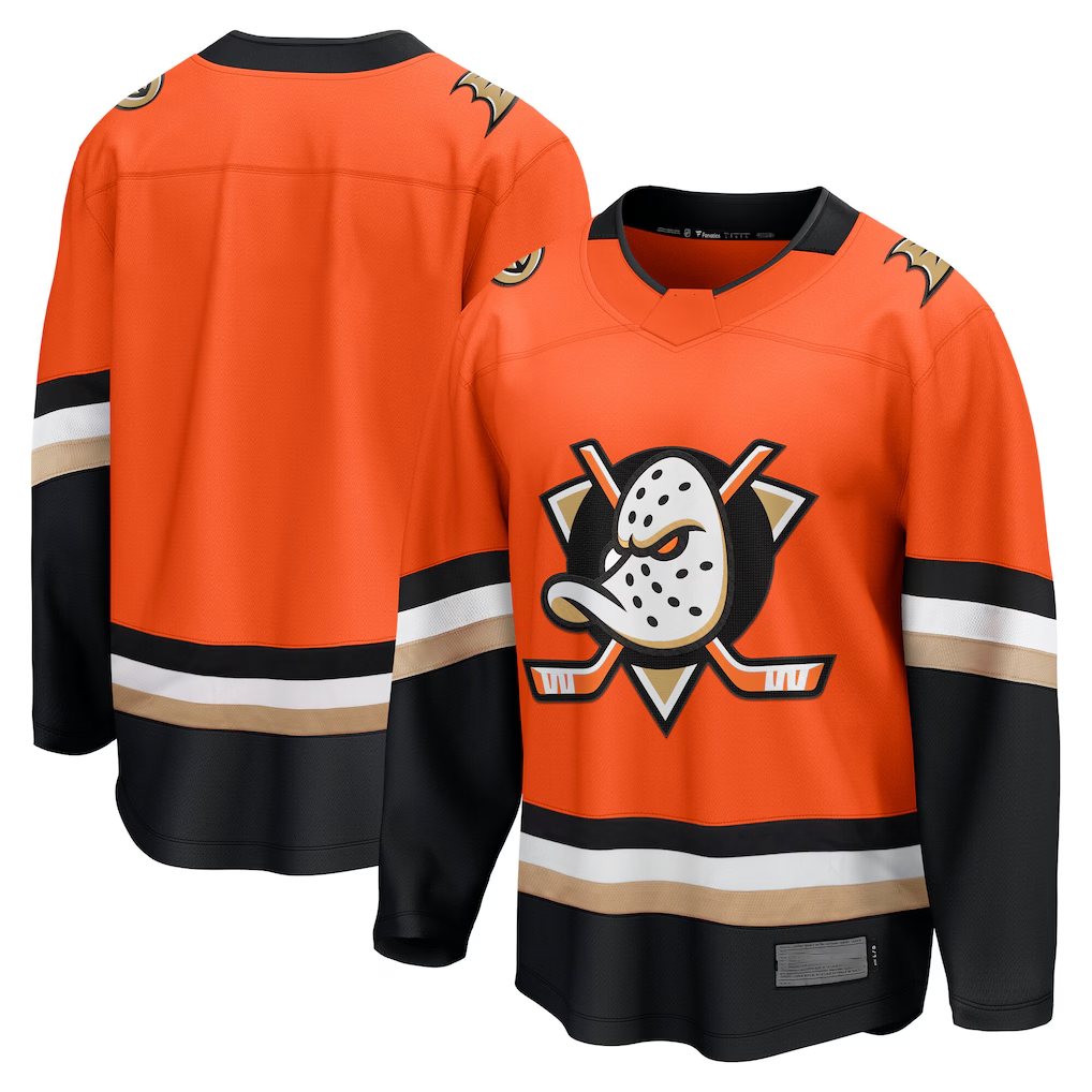 Cooneas A.Ducks Orange Home Breakaway Jerseys