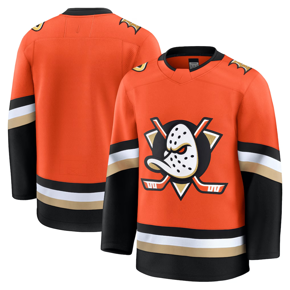 Cooneas A.Ducks Orange Home Premium Jerseys