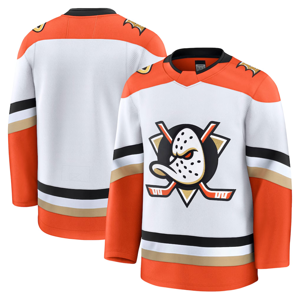Cooneas A.Ducks White Away Premium Jerseys