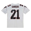 Cooneas A.Falcons 1991 #21 Deion Sanders Mitchell & Ness White Authentic Throwback Retired Player Stitched Puhic Jersey