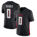 Cooneas A.Falcons #0 Divine Deablo Player Black Vapor Limited Home Game Stitched Jerseys