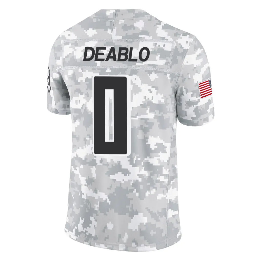 Cooneas A.Falcons #0 Divine Deablo Player Camo Salute to Service Limited Stitched Jerseys