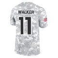 Cooneas A.Falcons #11 Jalon Walker Player Arctic Camo Salute to Service Limited Stitched Jerseys