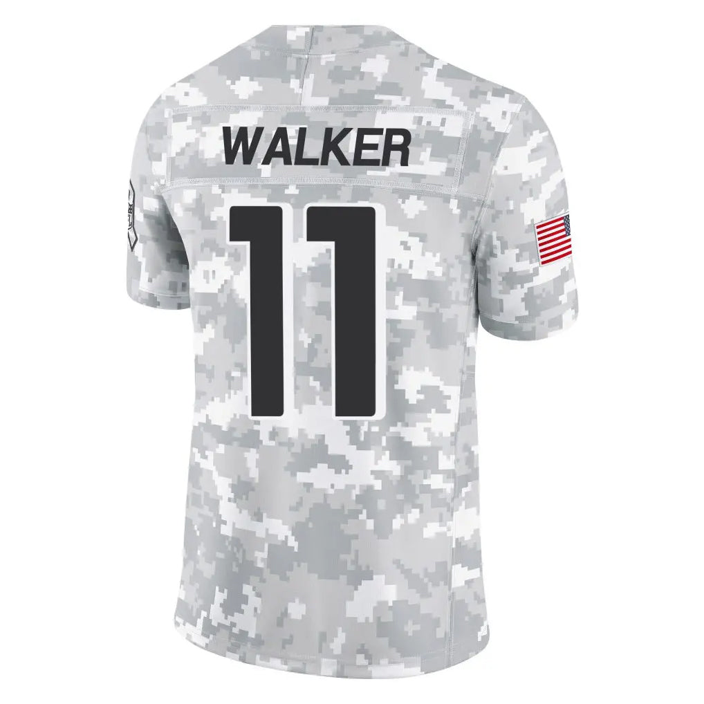 Cooneas A.Falcons #11 Jalon Walker Player Arctic Camo Salute to Service Limited Stitched Jerseys