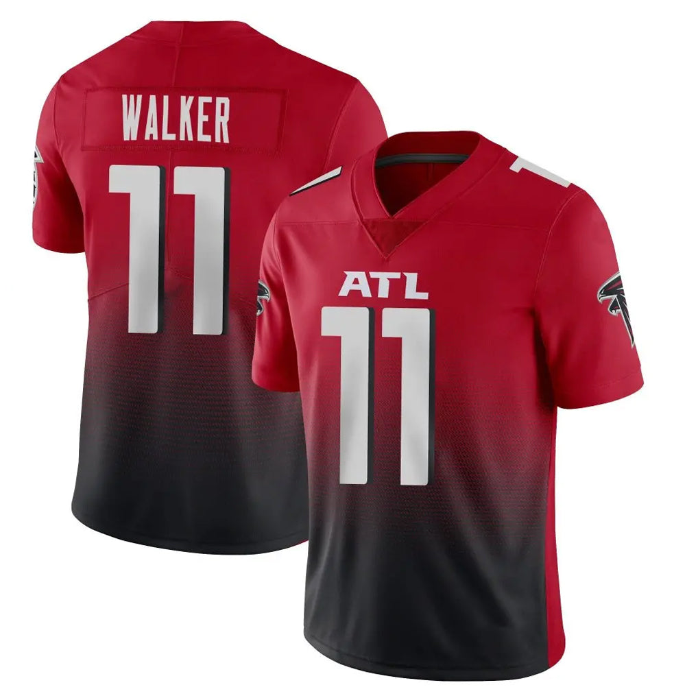 Cooneas A.Falcons #11 Jalon Walker Player Red Vapor Untouchable Limited Home Game Stitched Jerseys