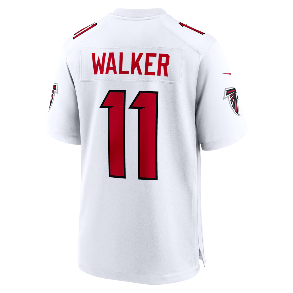 Cooneas A.Falcons #11 Jalon Walker White Game Stitched Jerseys