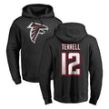 Cooneas A.Falcons #12 Avieon Terrell Player Black Salute to Service Hoodies Stitched Jerseys