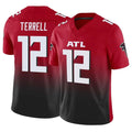 Cooneas A.Falcons #12 Avieon Terrell Player Red Vapor F.U.S.E. Limited Stitched Jerseys