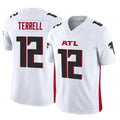 Cooneas A.Falcons #12 Avieon Terrell Player White Vapor F.U.S.E. Limited Stitched Jerseys