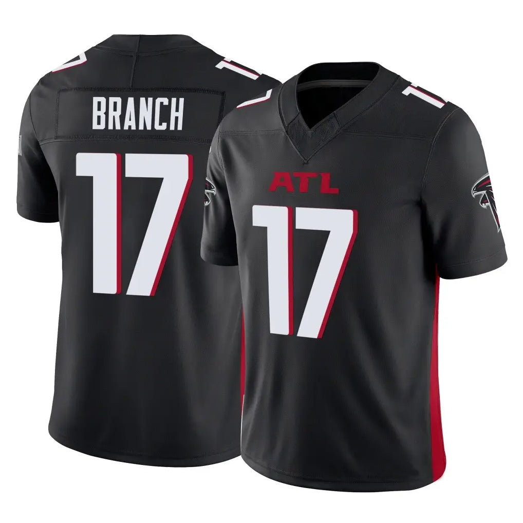 Cooneas A.Falcons #17 Zachariah Branch Player Black Alternate Vapor F.U.S.E. Limited Stitched Jerseys