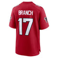 Cooneas A.Falcons #17 Zachariah Branch Player Red Home Game Stitched Jerseys