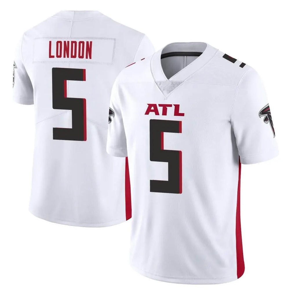 Cooneas A.Falcons #5 Drake London Player White Vapor Untouchable Limited Home Game Stitched Jerseys