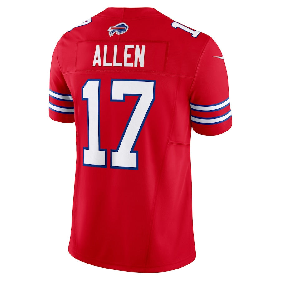 Cooneas B.Bills #17 Josh Allen Player Red Vapor F.U.S.E. Limited Stitched Jerseys