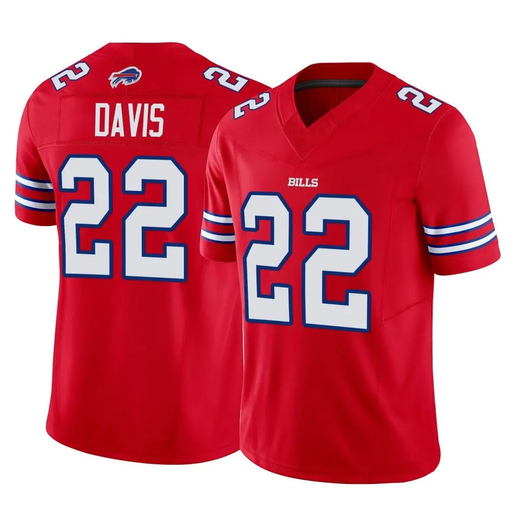 Cooneas B.Bills #22 Ray Davis Player Red Vapor F.U.S.E. Limited Stitched Jerseys
