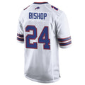 Cooneas B.Bills #24 Cole Bishop Player White Home Game Stitched Jerseys