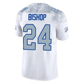 Cooneas B.Bills #24 Cole Bishop Player White Rivalries Collection Vapor Limited Stitched Jerseys