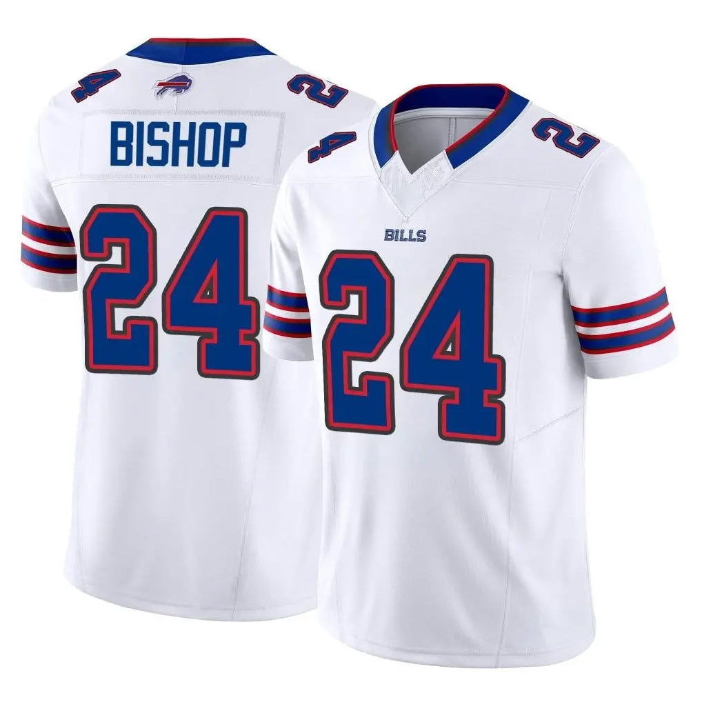 Cooneas B.Bills #24 Cole Bishop Player White Vapor F.U.S.E. Limited Stitched Jerseys