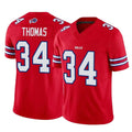 Cooneas B.Bills #34 Thurman Thomas Player Red Vapor F.U.S.E. Limited Home Game Stitched Jerseys