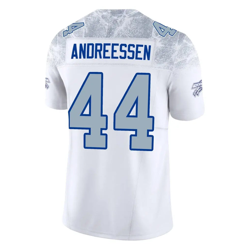 Cooneas B.Bills #44 Joe Andreessen Player White Rivalries Collection Vapor Limited Stitched Jerseys