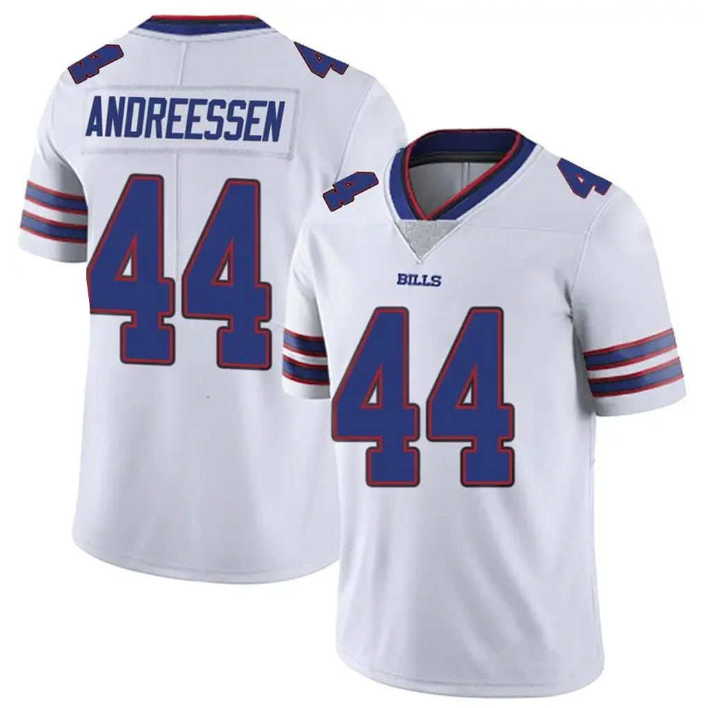 Cooneas B.Bills #44 Joe Andreessen Player White Vapor Untouchable Limited Stitched Jerseys