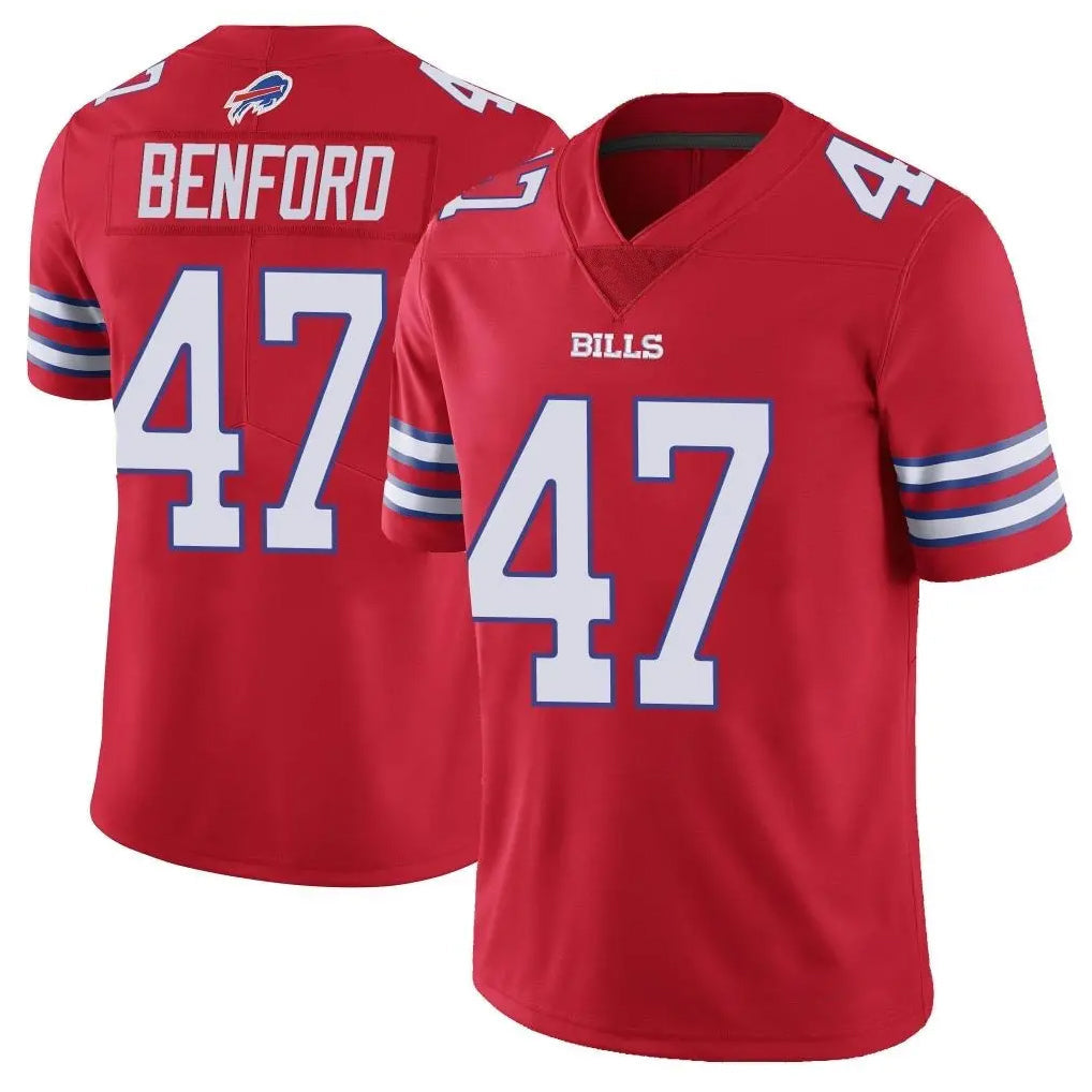 Cooneas B.Bills #47 Christian Benford Player Red Vapor Untouchable Limited Stitched Jerseys