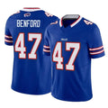 Cooneas B.Bills #47 Christian Benford Player Royal Vapor F.U.S.E. Limited Home Game Stitched Jerseys