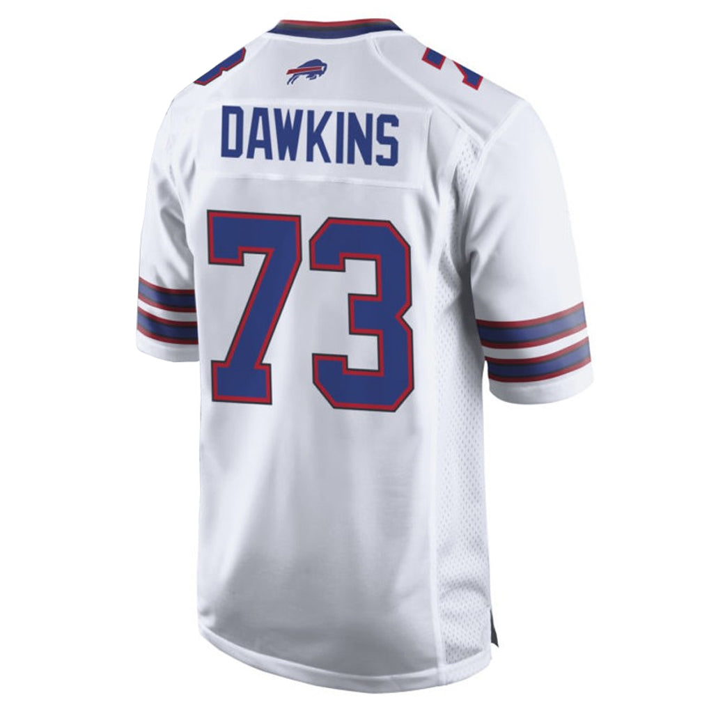 Cooneas B.Bills #73 Dion Dawkins Player White Home Game Stitched Jerseys