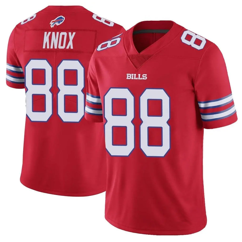 Cooneas B.Bills #88 Dawson Knox Player Red Vapor Untouchable Limited Stitched Jerseys