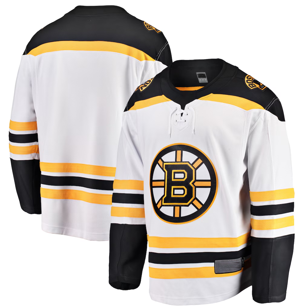 Cooneas B.Bruins White Breakaway Away Stitched Jerseys