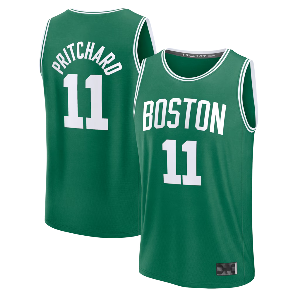 Cooneas B.Celtics #11 Payton Pritchard Kelly Green Fast Break Replica Jerseys - Icon Edition