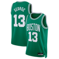 Cooneas B.Celtics #13 Paul George Kelly Green Swingman Jerseys - Icon Edition
