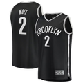 Cooneas B.Nets #2 Daniel Wolf Black Fast Break Replica Jerseys - Icon Edition
