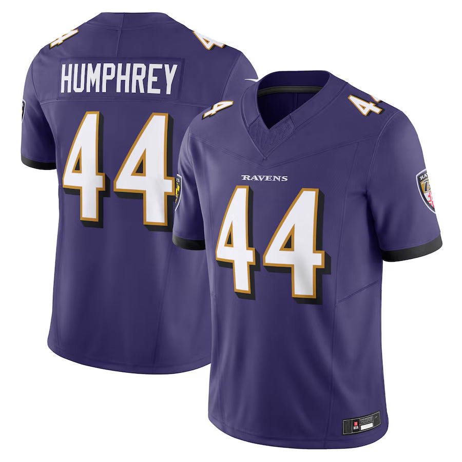 Cooneas B.Ravens #44 Marlon Humphrey Player Purple Vapor F.U.S.E. Limited Home Game Stitched Jerseys