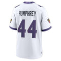 Cooneas B.Ravens #44 Marlon Humphrey Player White Home Game Stitched Jerseys