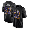 Cooneas B.Ravens #52 Ray Lewis Player Black Carbon Fashion Home Stitched Jerseys